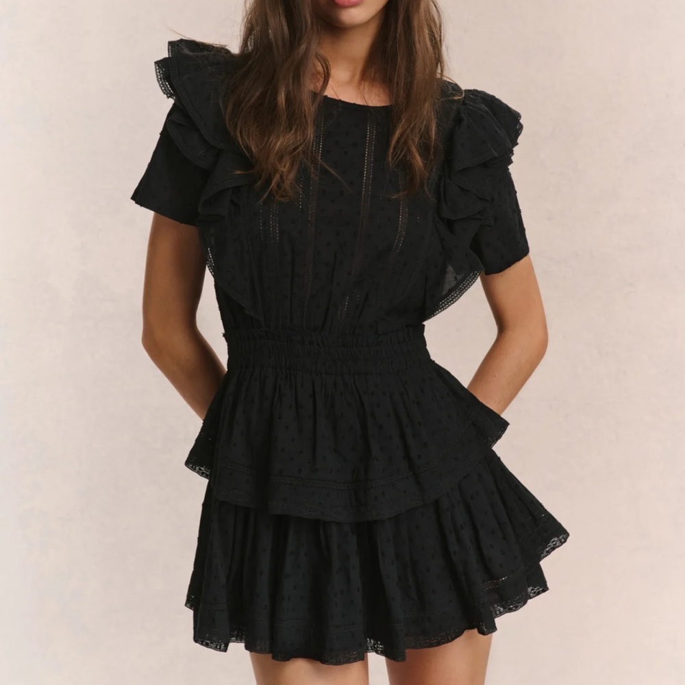 LoveShackFancy Natasha Heritage Mini Dress XS